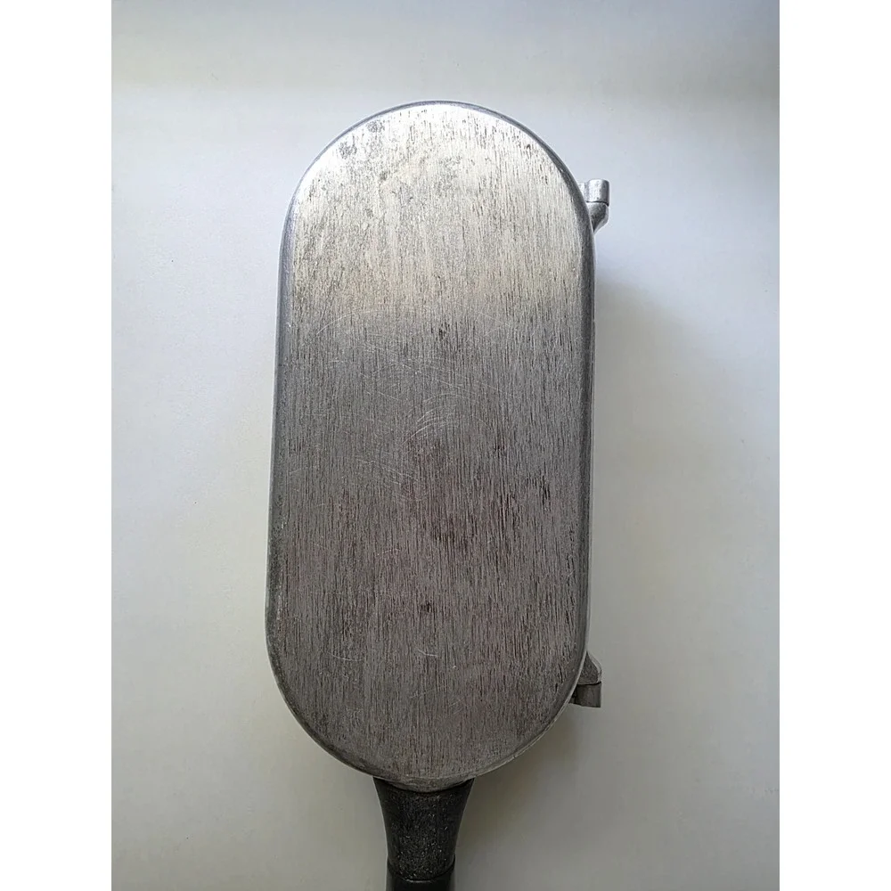 Vintage Miracle Maid Cookware G2 Hinged Folding Omelet Fish Pan Cast Aluminum